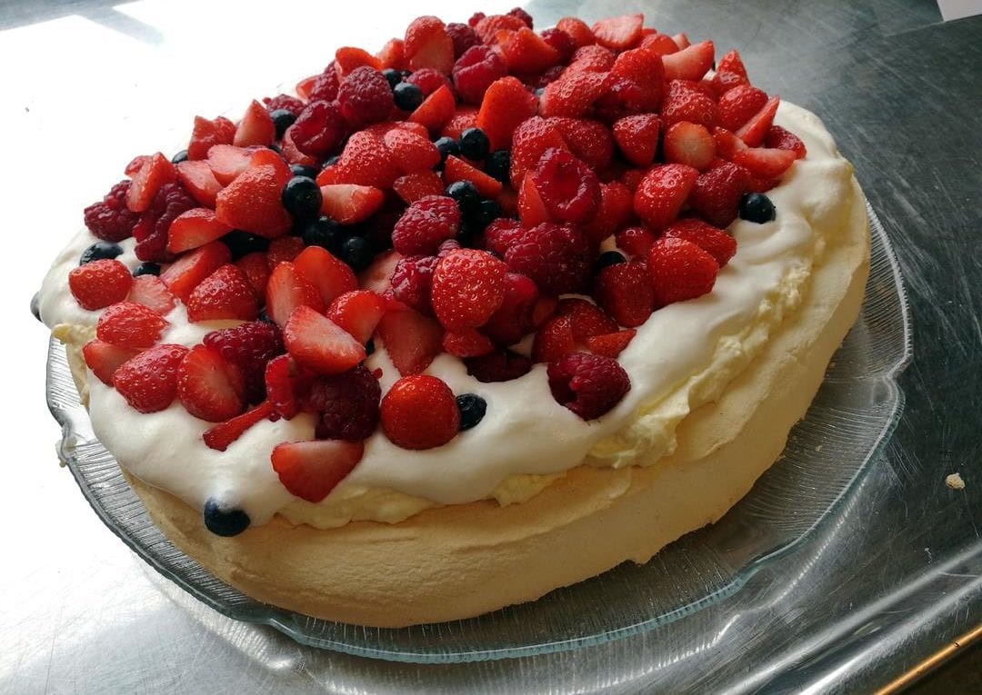 Pavlova Med Vaniljekrem - Xcarb